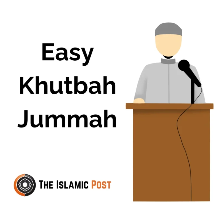 easy Jummah Khutbah